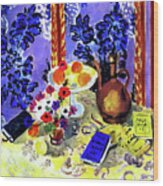 Still Life Histoires Juives By Henri Matisse 1924 Wood Print