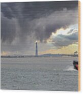 Storm Chaser - United States Coast Guard Wood Print