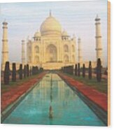 Taj Mahal Wood Print