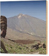 Teide Wood Print