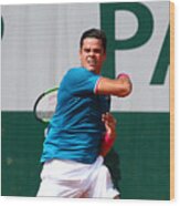 Tennis: May 31 French Open Wood Print