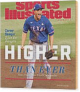 Texas Rangers, November 2023 Sports Illustrated World Series Commemorative Issue Cover Wood Print