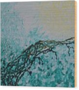 The Abstract Vineyard Wood Print