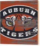 The Auburn Tigers 1d Wood Print