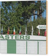 The Augusta National-3 Wood Print