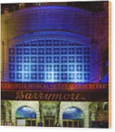 The Barrymore Theatre Nyc Wood Print