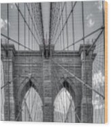 The Brooklyn Bridge Wood Print