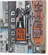 The Condor The Original Big Als And Roaring 20s Adult Strip Clubs On Broadway San Francisco R466 Wood Print