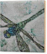 The Dragonfly Effect Wood Print