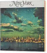 The First Issue Of New York Magazine Wood Print