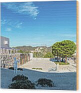 The Getty Center In Los Angeles Wood Print