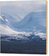 The Lairig Ghru - Cairngorm Mountains - Scotland #1 Wood Print