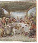 The Last Supper Wood Print
