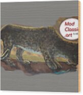 The Leopard 'modclassic Art Wood Print