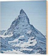 The Matterhorn Wood Print