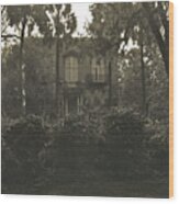 The Mercer House Wood Print