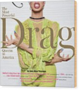The Most Powerful Drag Queens In America, Yvie Oddly Wood Print