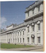 The Old Royal Naval College, Greenwich, England Wood Print