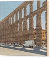 The Segovia Aqueduct Wood Print