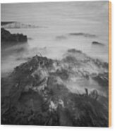 The Seven Sisters, Low Tide Wood Print