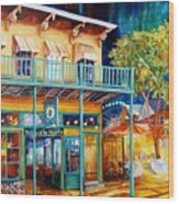 The Spotted Cat In New Orleans Wood Print