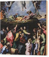 The Transfiguration, 1520 Wood Print