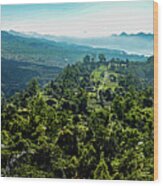The View From Here - Mount Batur. Bali, Indonesia Wood Print