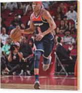 Tim Frazier Wood Print