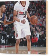 Tim Quarterman Wood Print