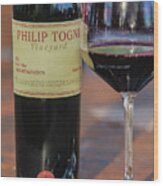 Togni Wine 13 Wood Print