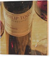 Togni Wine 15 Wood Print