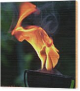 Torch Series Iii Wood Print