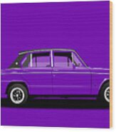 Triumph Dolomite Sprint. Purple Edition. Customisable To Your Colour Choice. Wood Print