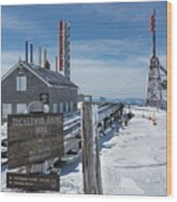Tuckerman Ravine Trail - Mt Washington New Hampshire Wood Print