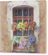 Tuscan Window Garden Painting by Vikki Bouffard - Fine Art America