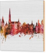 Ulm Germany Skyline #97 Wood Print