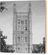 University Of Missouri Columbia Memorial Student Union Wood Print