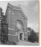 University Of St. Thomas Chapel Of St. Thomas Aquinas Wood Print