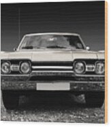 Us American Classic Car 1967 Cutlass Supreme Sports Coupe Wood Print