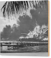 Uss Shaw At Pearl Harbor 1941 Wood Print