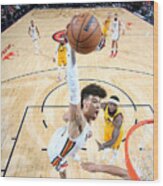 Utah Jazz V New Orleans Pelicans Wood Print