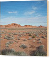 Valley Of Fire - Vista #216 Wood Print