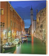 Venice 20 Wood Print