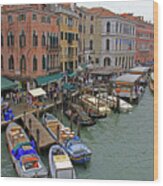 Venice Italy Grand Canal 2 Wood Print