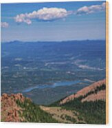View From Pikes Peak 5 Wood Print