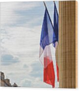 View From The Pantheon - Paris, France Wood Print