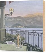 View Of Bellagio - Lake Como, Italy Wood Print