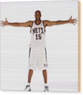 Vince Carter Wood Print