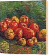 Vincent Van Gogh - Apples Wood Print