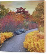 Native Garden Splendor Wood Print